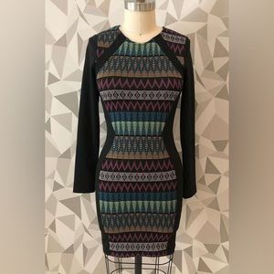 Woman’s Multicolored bodycon party dress